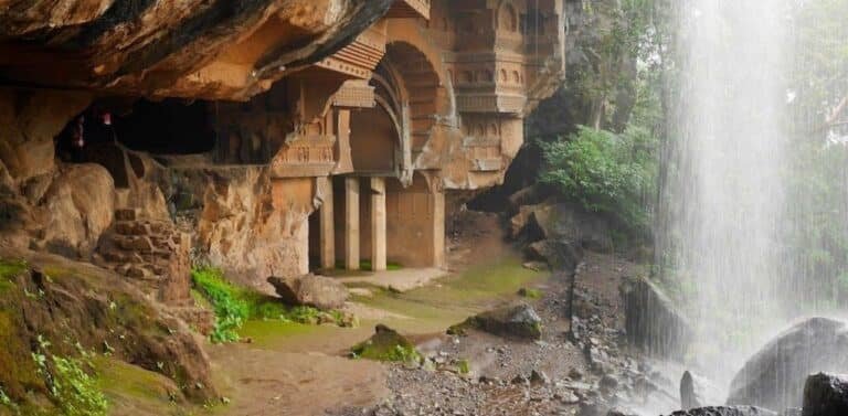Kondane Caves Waterfall
